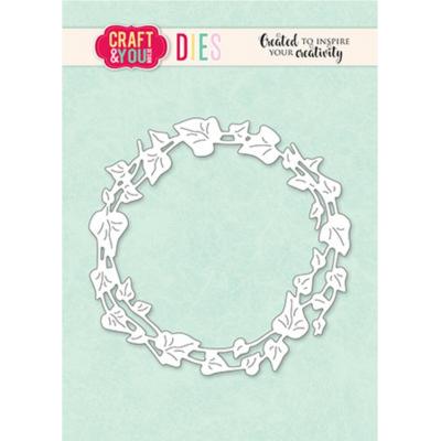 Craft & You Design Cutting Dies - Ivy Wreath