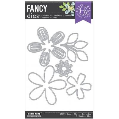 Hero Arts Layering Fancy Die - Large Flower