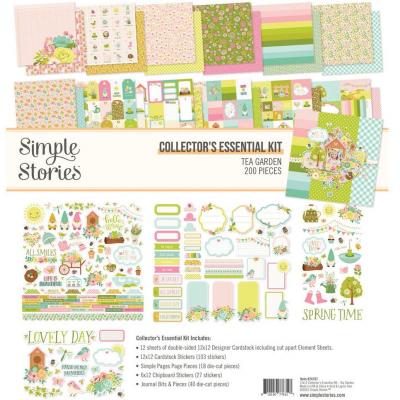 Simple Stories Tea Garden - Collector's Essential Kit