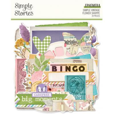 Simple Stories Simple Vintage Flower Shoppe - Ephemera