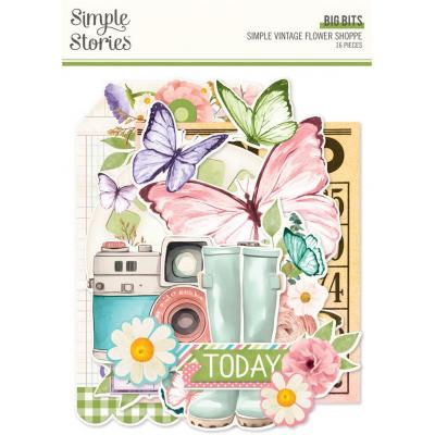 Simple Stories Simple Vintage Flower Shoppe - Big Bits
