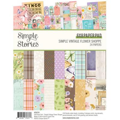 Simple Stories Simple Vintage Flower Shoppe - Paper Pad