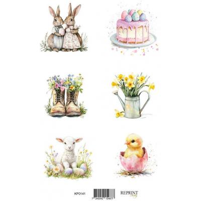 Reprint Cutouts Paper - Spring