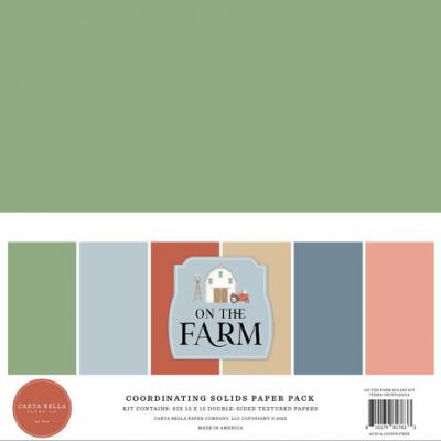 Carta Bella On The Farm - Coordinating Solids