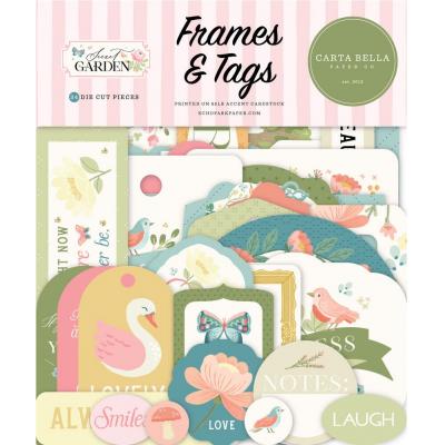 Carta Bella Secret Garden - Frames & Tags