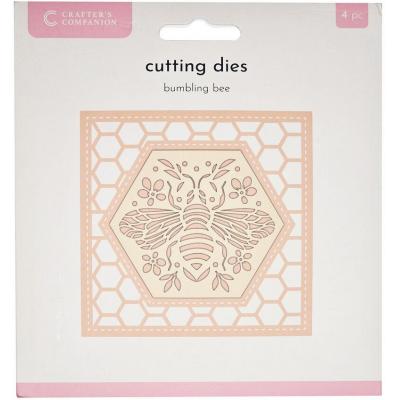 Crafter's Companion Create-a-Card Fancy Frame Metal Die - Bumbling Bee