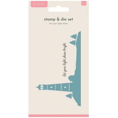 Crafter's Companion Ombre Inkpads and Designed Items Metal Dies - Let your Light Shine