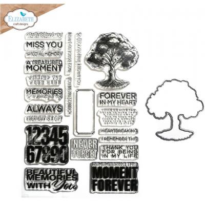 Elizabeth Craft Designs Card Lab Stamp and Die - Tree of Life