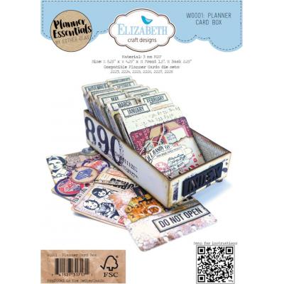 Elizabeth Craft Designs Card Lab - Planner Card Box