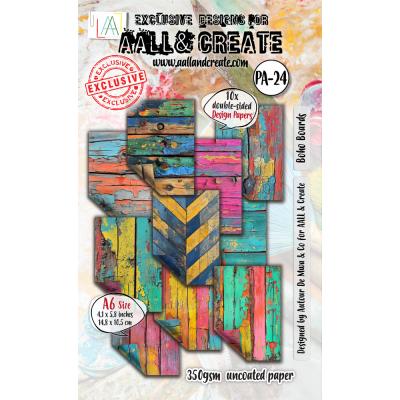 Aall and Create Timber Tints Designpapier - Boho Boards
