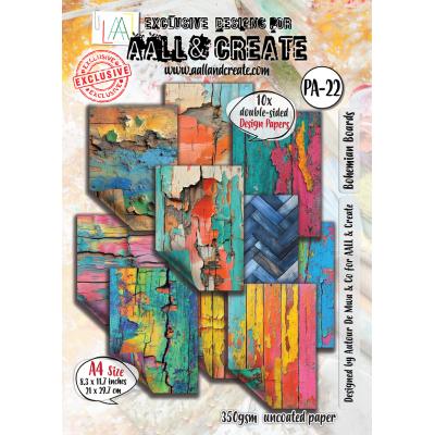 Aall and Create Timber Tints Designpapier - Bohemian Boards