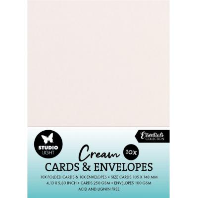 StudioLight Cards & Envelopes A6 - Cream