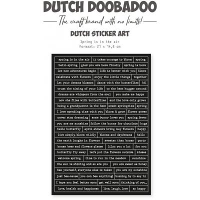 Dutch Doobadoo Sticker - Spring is in the Air