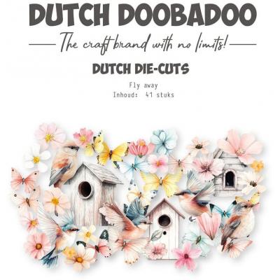 Dutch Doobadoo Spring - Fly Away  Die Cuts