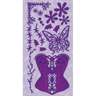 Dawn Bibby Gothic Romance Die - Ornate Basque