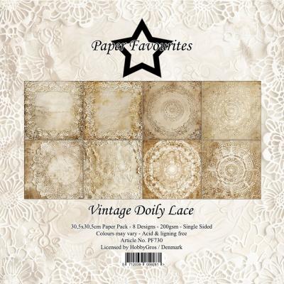 Paper Favourites Paper Pad - Vintage Doily Lace
