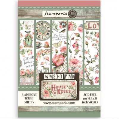 Stamperia House of Roses - Washi Pad
