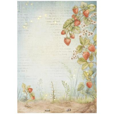 Stamperia Hidden Grove - Strawberries