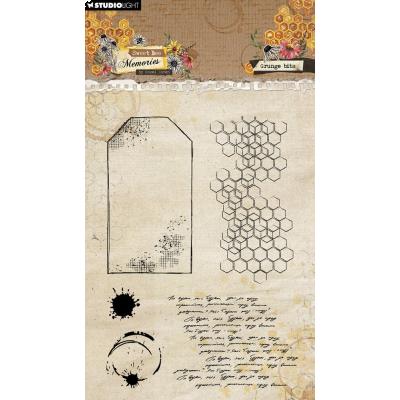 Studio Light Hazel Eaton Sweet Bee Memories - Grunge Bits