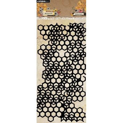 Studio Light Hazel Eaton Sweet Bee Memories - Honeycomb