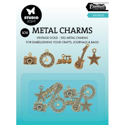StudioLight Metal Charms - Vintage