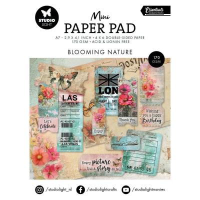 Studio Light Essentials Mini Paper Pad - Blooming Nature