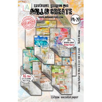 Aall and Create Artful Impressions Design Paper - Sketch Streams