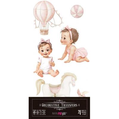 Papers For You Sweet Baby Girl - Decor Transfers