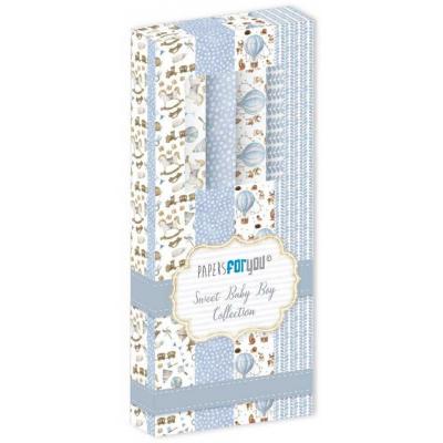 Papers For You Sweet Baby Boy - Leather Paper Kit