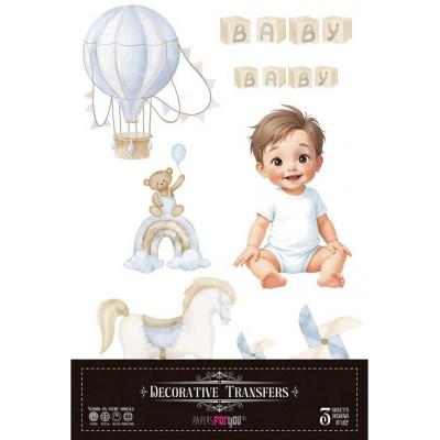 Papers For You Sweet Baby Boy - Decor Transfers