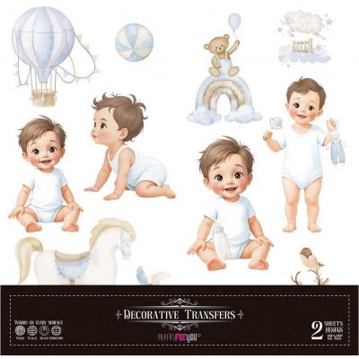 Papers For You Sweet Baby Boy - Decor Transfers