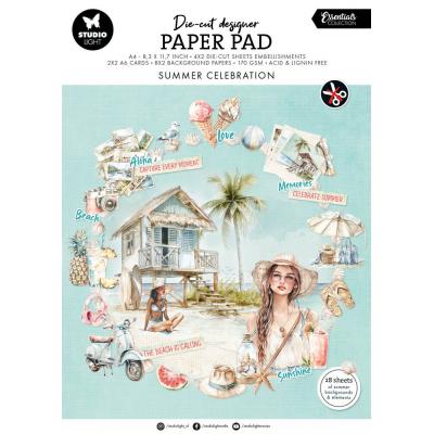StudioLight Die-Cut Paper Pad - Summer Celebration