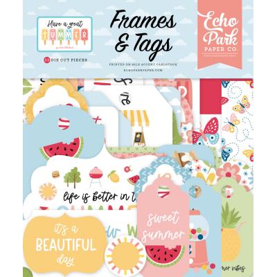 Echo Park Have a great Summer - Frames & Tags