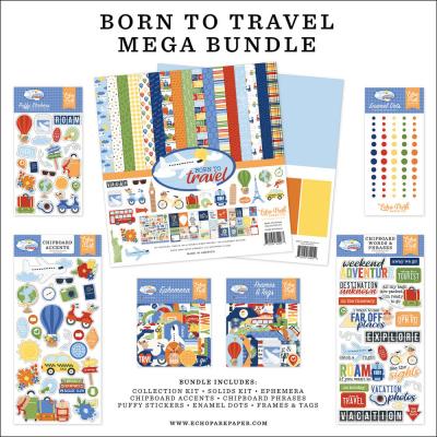 Echo Park Born to Travel - Mega Bundle