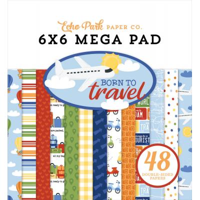 Echo Park Born to Travel - Cardmakers Mega Pad
