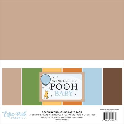 Echo Park Winnie the Pooh Baby - Coordinating Solids