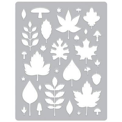 Hero Arts Fancy Die - Fall Pattern Cover Plate
