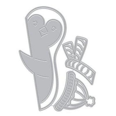 Hero Arts Fancy Die - Peeking Penguin