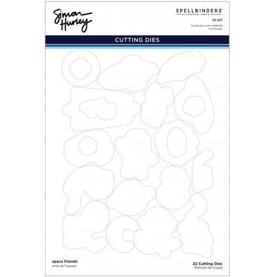 Spellbinders Paper Arts Etched Dies - Space Friends