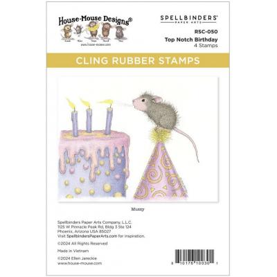 Spellbinders Paper Arts House Mouse Designs Stempel - Top Notch Birthday