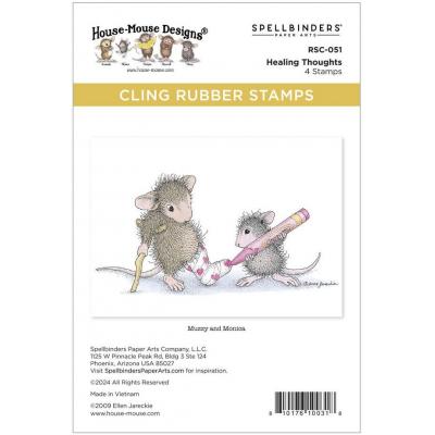 Spellbinders Paper Arts House Mouse Designs Stempel - Healing Thoughts