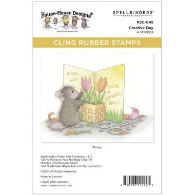 Spellbinders Paper Arts House Mouse Designs Stempel - Creative Day