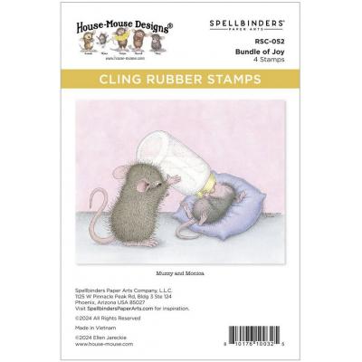 Spellbinders Paper Arts House Mouse Designs Stempel - Bundle of Joy