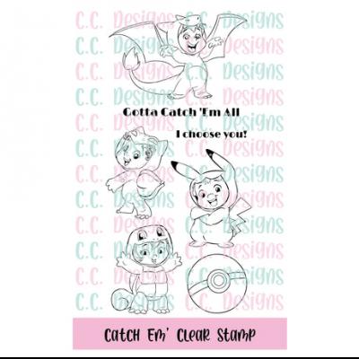 C. C. Designs Stempel - Catch Em'