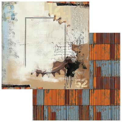 49 and Market Rust & Revs 2.0 Designpapier - Commanding