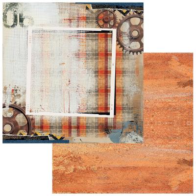 49 and Market Rust & Revs 2.0 Designpapier - Handsome