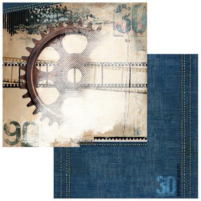 49 and Market Rust & Revs 2.0 Designpapier - Rugged