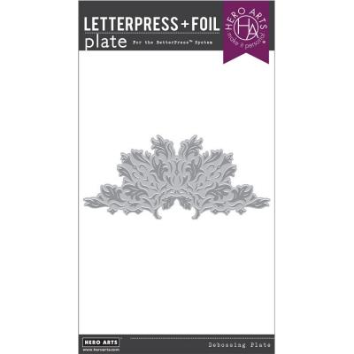 Hero Arts BetterPress & Foil Plates - Lavish Flourish