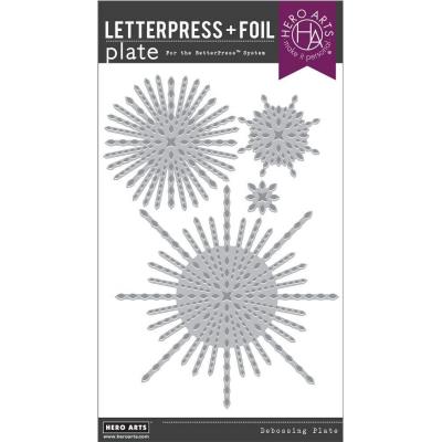 Hero Arts BetterPress & Foil Plates - Starburst