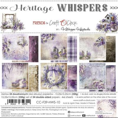 Craft O'Clock Heritage Whispers - Paper Set